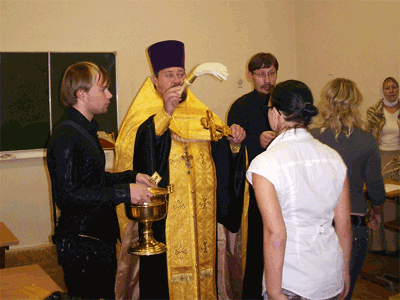 Молебен на начало учебного года
